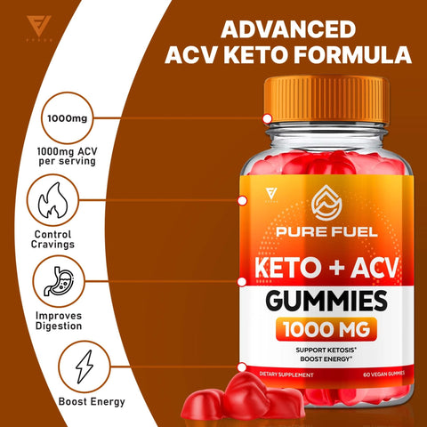 Pure Fuel - Keto ACV Gummies