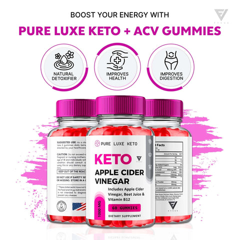 Pure Luxe - Keto ACV Gummies