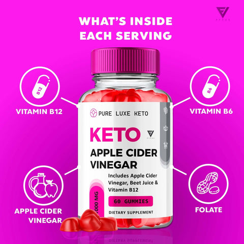 Pure Luxe - Keto ACV Gummies
