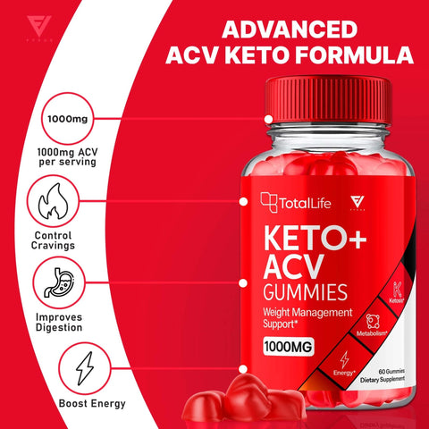 TotalLife - Keto ACV Gummies