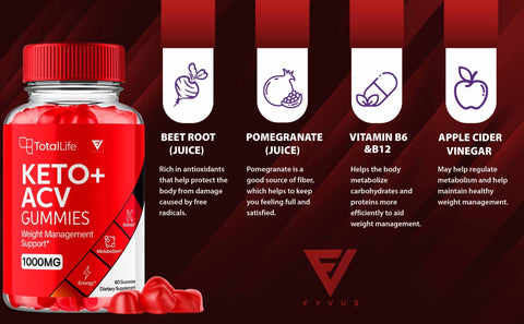 TotalLife - Keto ACV Gummies
