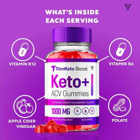 TrimKeto Boost - Keto ACV Gummies
