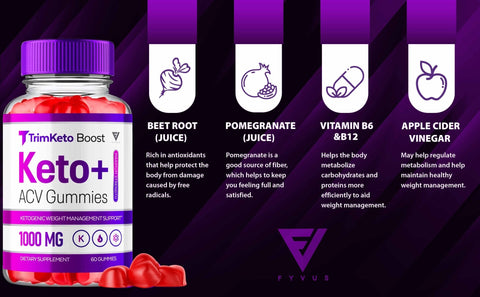 TrimKeto Boost - Keto ACV Gummies