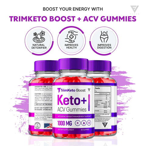 TrimKeto Boost - Keto ACV Gummies