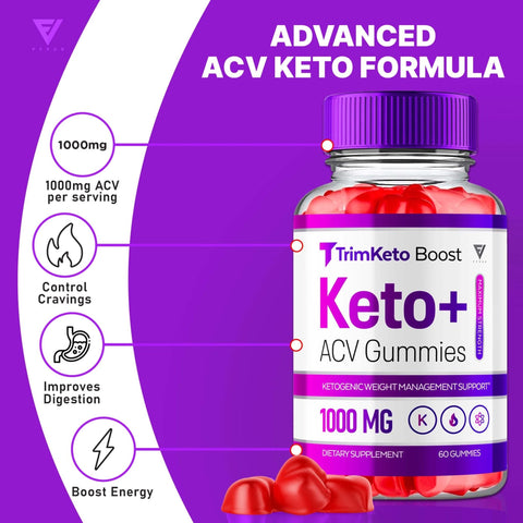 TrimKeto Boost - Keto ACV Gummies