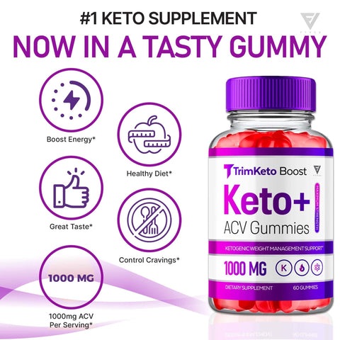 TrimKeto Boost - Keto ACV Gummies