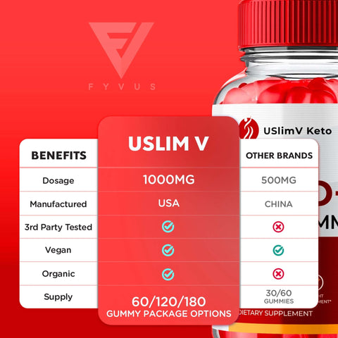USlimV Keto - Keto ACV Gummies