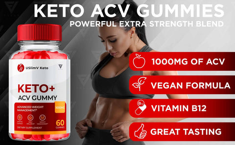 USlimV Keto - Keto ACV Gummies