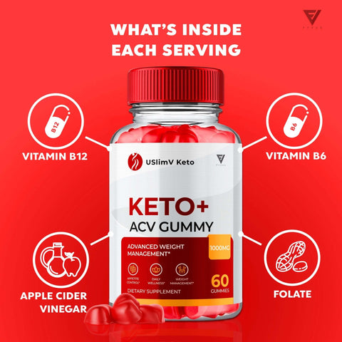 USlimV Keto - Keto ACV Gummies