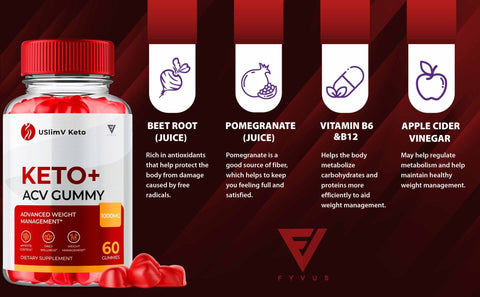 USlimV Keto - Keto ACV Gummies