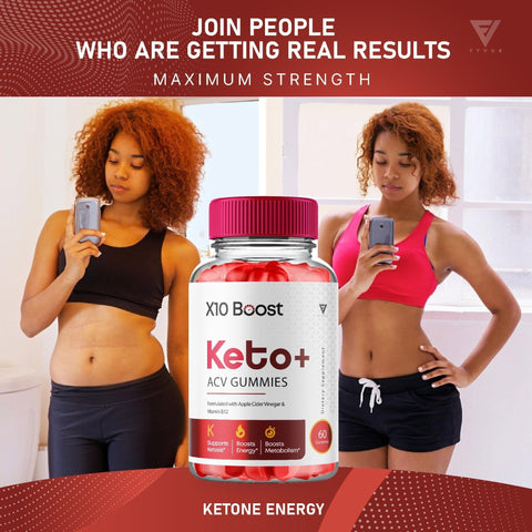 X10 Boost - Keto ACV Gummies