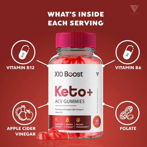 X10 Boost - Keto ACV Gummies