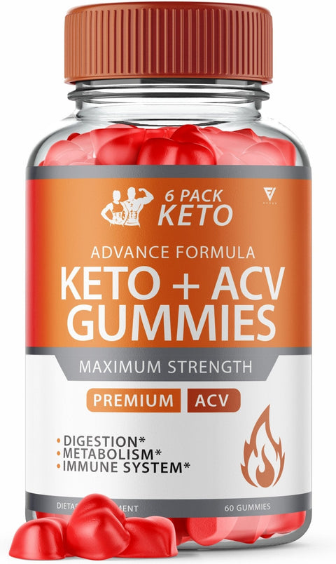6 Pack Keto + ACV Gummies