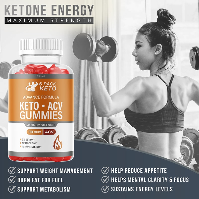 6 Pack ACV Keto Gummies