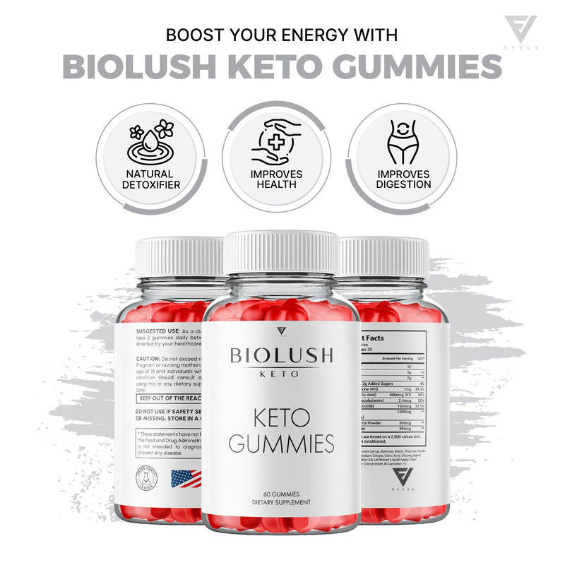 Biolush Keto - Keto ACV Gummies