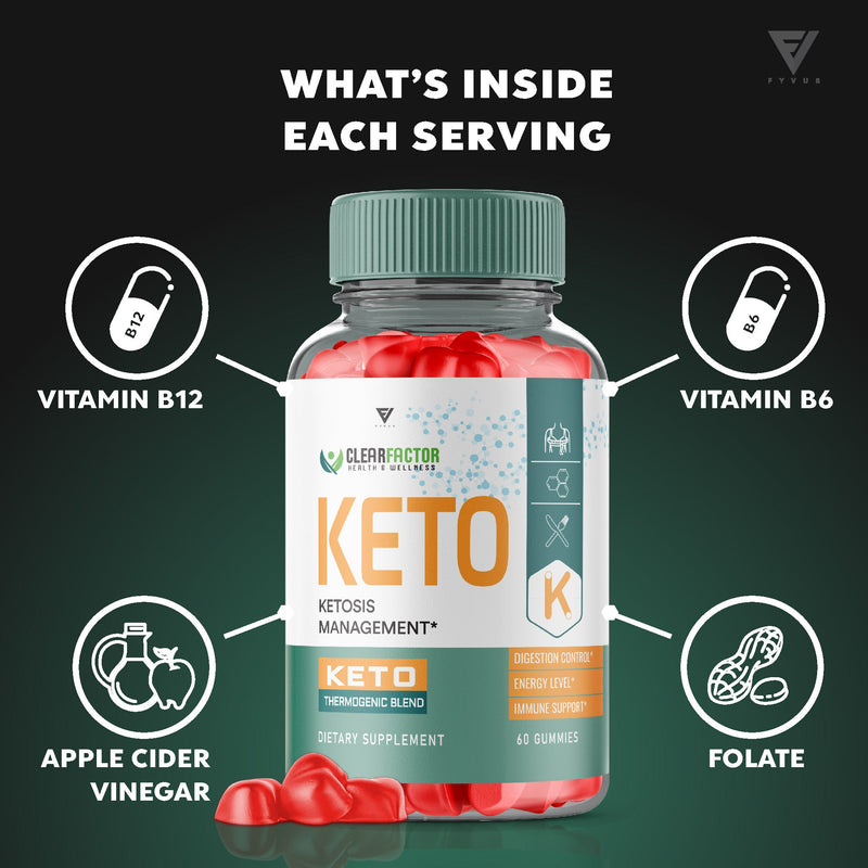 ClearFactor - Keto ACV Gummies