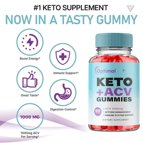 Optimal Keto + ACV Gummies