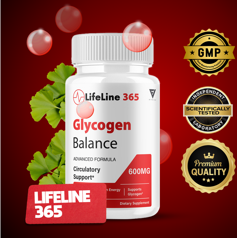 LifeLine 365 Glycogen Support Capsules