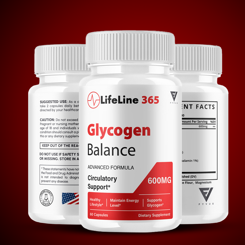 LifeLine 365 Glycogen Support Capsules