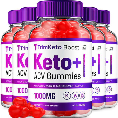 TrimKeto Boost ACV Gummies