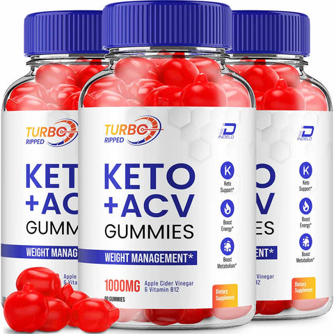Turbo Ripped Keto ACV Gummies