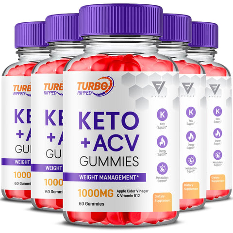Turbo Ripped Keto ACV Gummies
