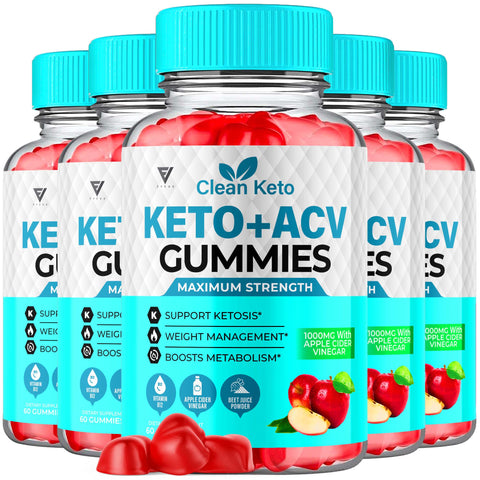 Clean Keto - Keto ACV Gummies
