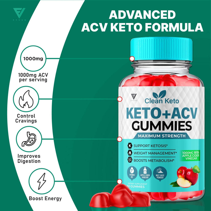 Clean Keto - Keto ACV Gummies