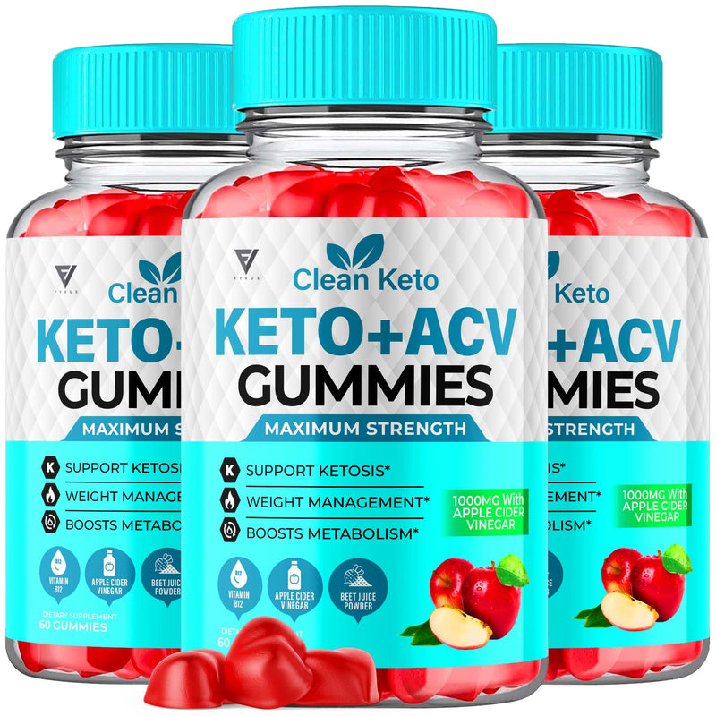 Clean Keto - Keto ACV Gummies