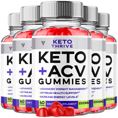 Keto Thrive - Keto ACV Gummies