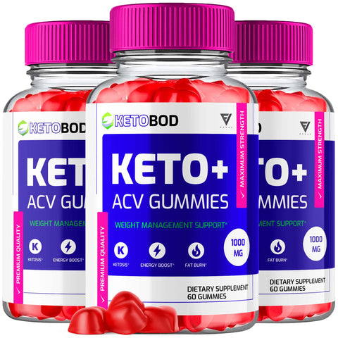KetoBod - Keto ACV Gummies