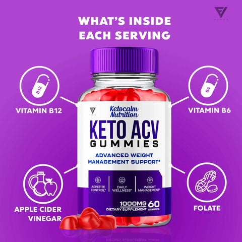 Ketocalm - Keto ACV Gummies