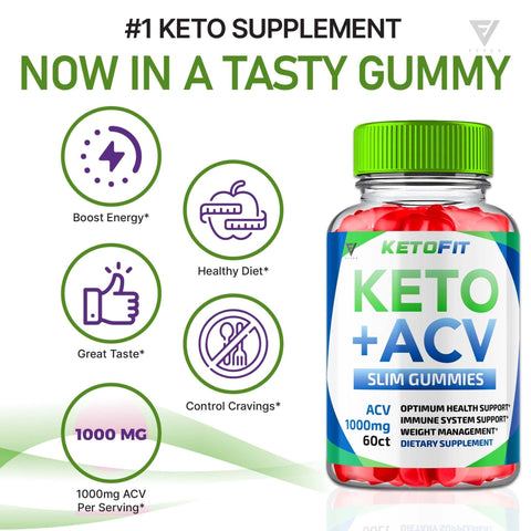 KetoFit - Keto ACV Gummies