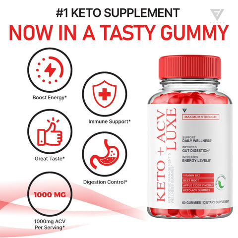 Luxe Keto + ACV Gummies