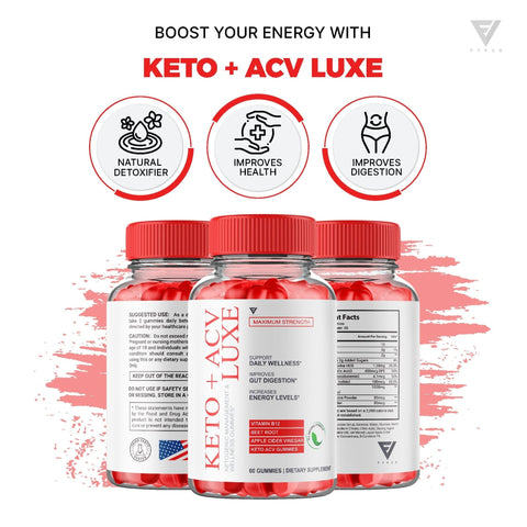 Luxe Keto + ACV Gummies