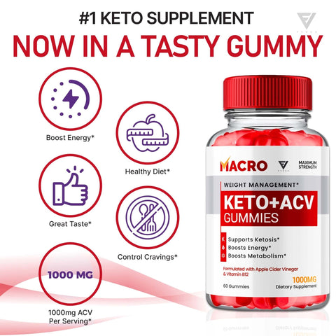 Macro - Keto ACV Gummies
