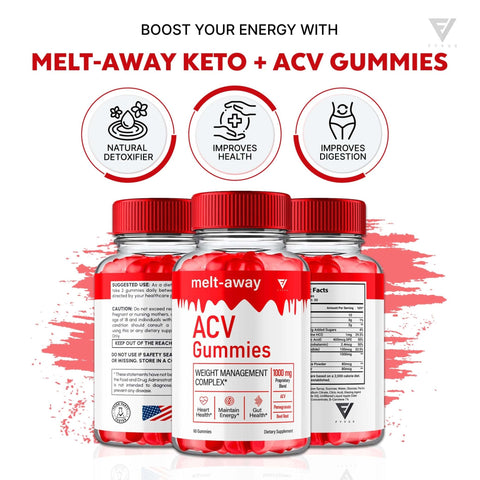 Melt-Away - Keto ACV Gummies