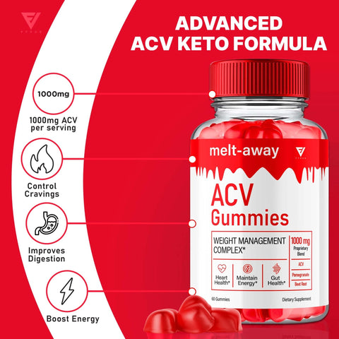 Melt-Away - Keto ACV Gummies