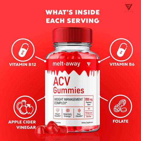 Melt-Away - Keto ACV Gummies