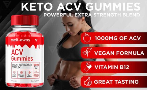 Melt-Away - Keto ACV Gummies
