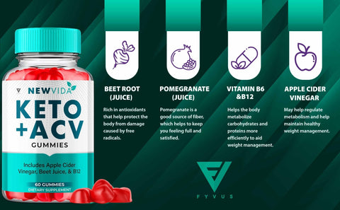 NewVida - Keto ACV Gummies