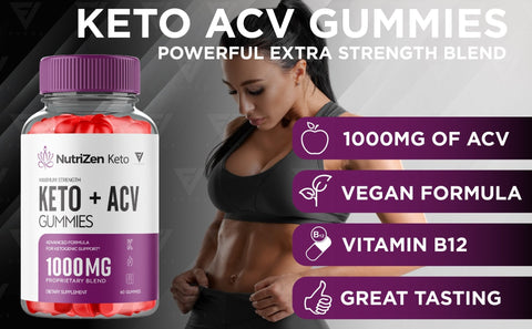 NutriZen Keto - Keto ACV Gummies