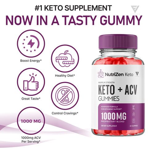 NutriZen Keto - Keto ACV Gummies