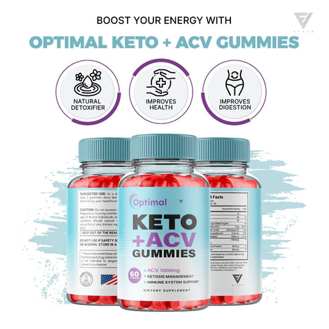 Optimal Keto + ACV Gummies