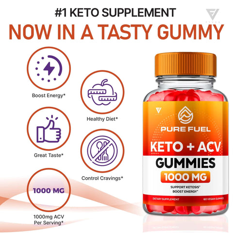 Pure Fuel - Keto ACV Gummies