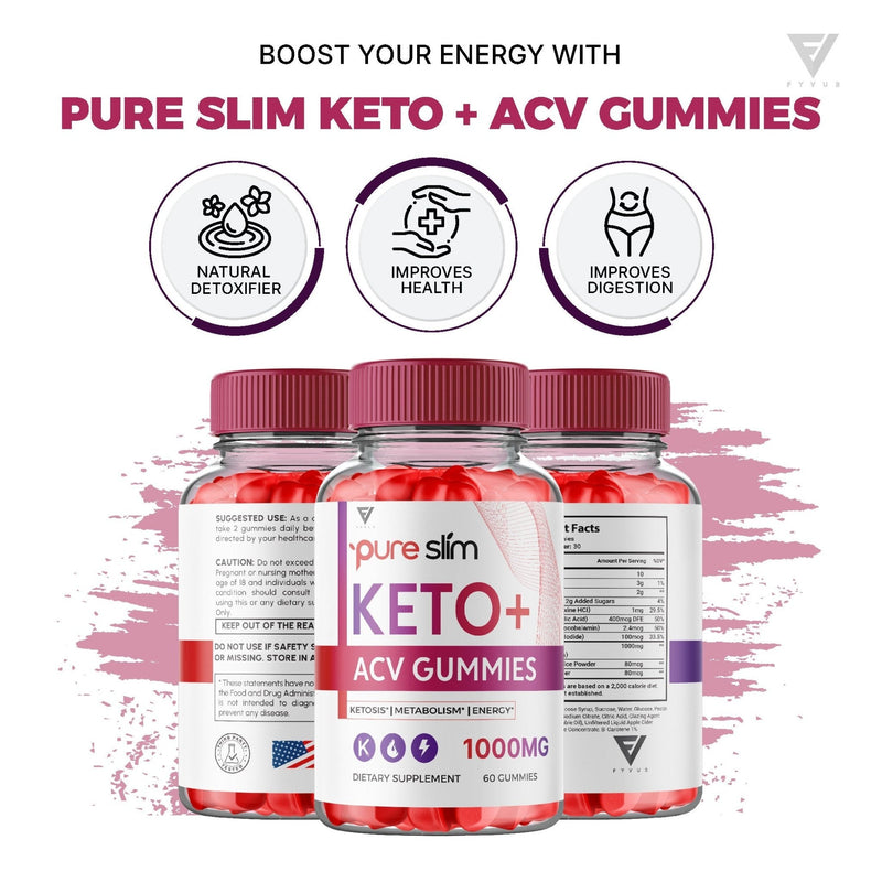 Pure Slim - Keto ACV Gummies