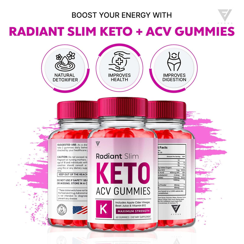 Radiant Slim - Keto ACV Gummies