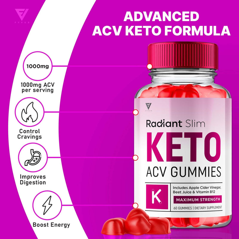 Radiant Slim - Keto ACV Gummies